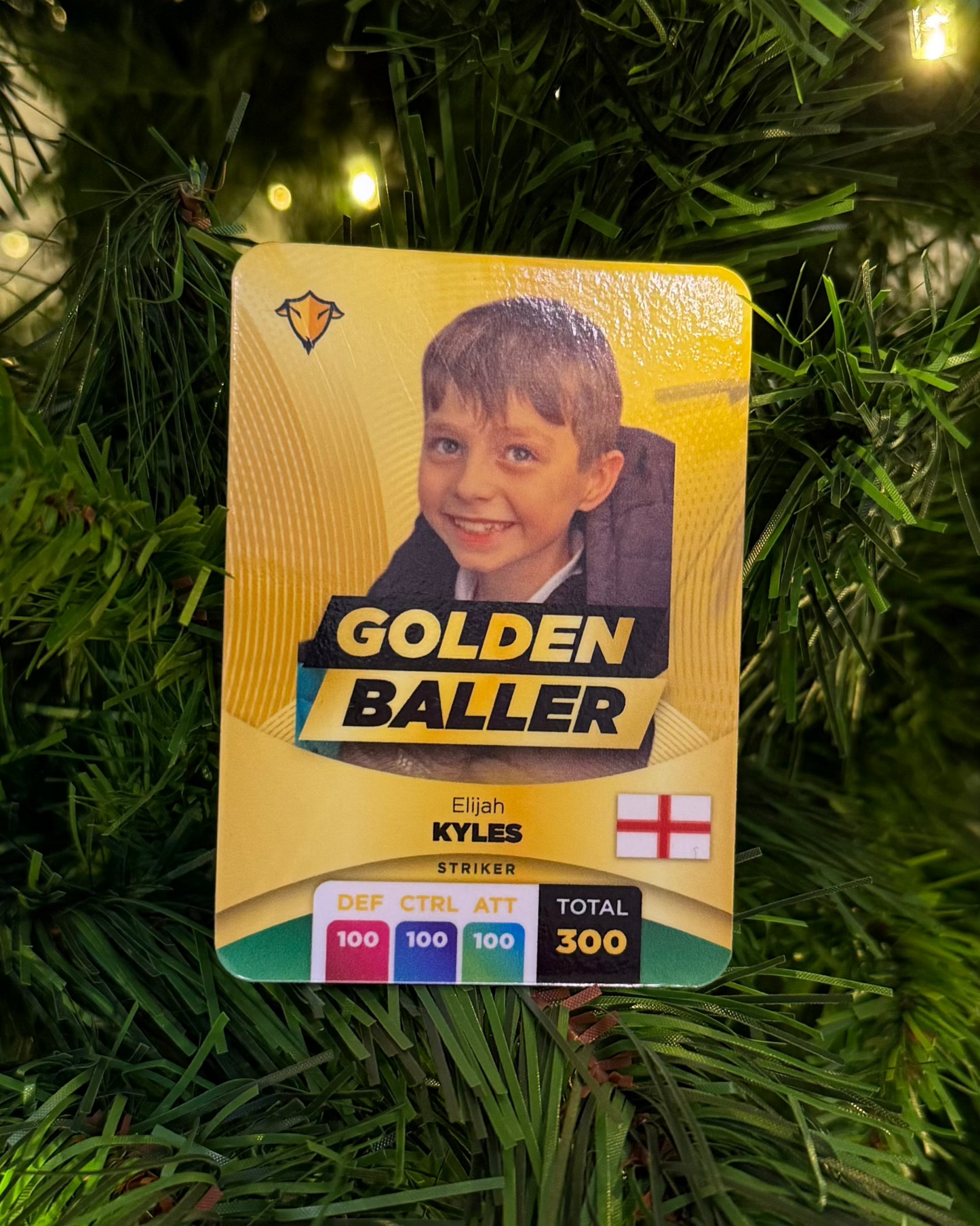 Golden Baller Card