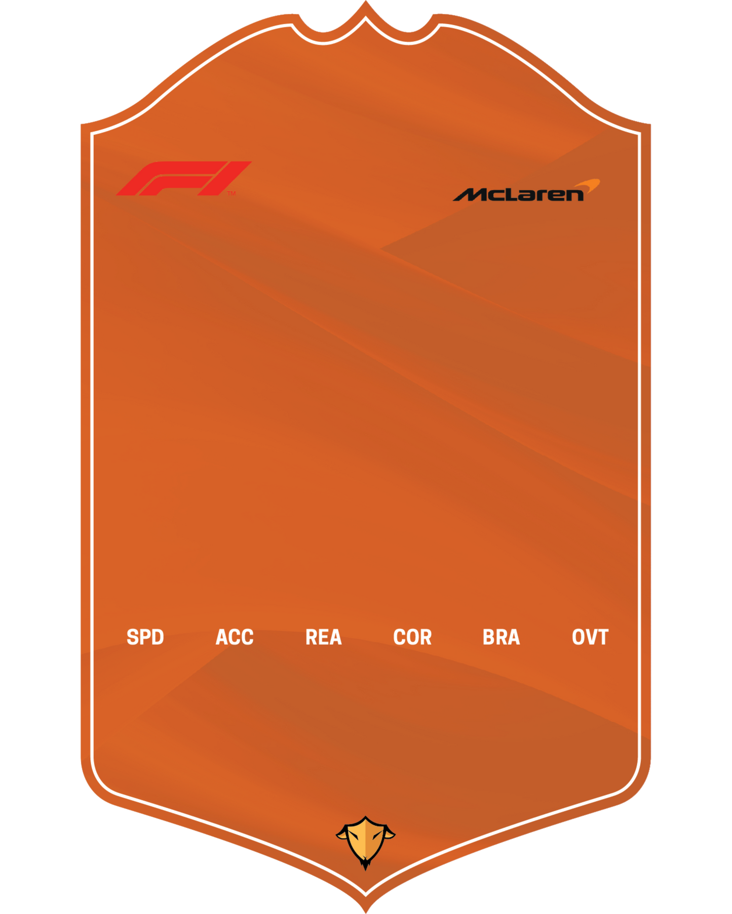 McLaren F1 Card