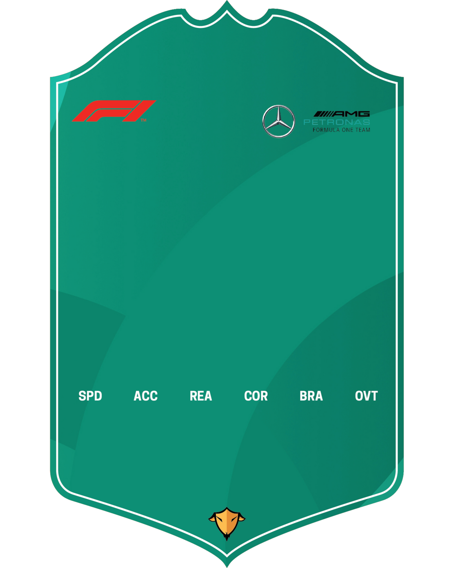 Mercedes F1 Card