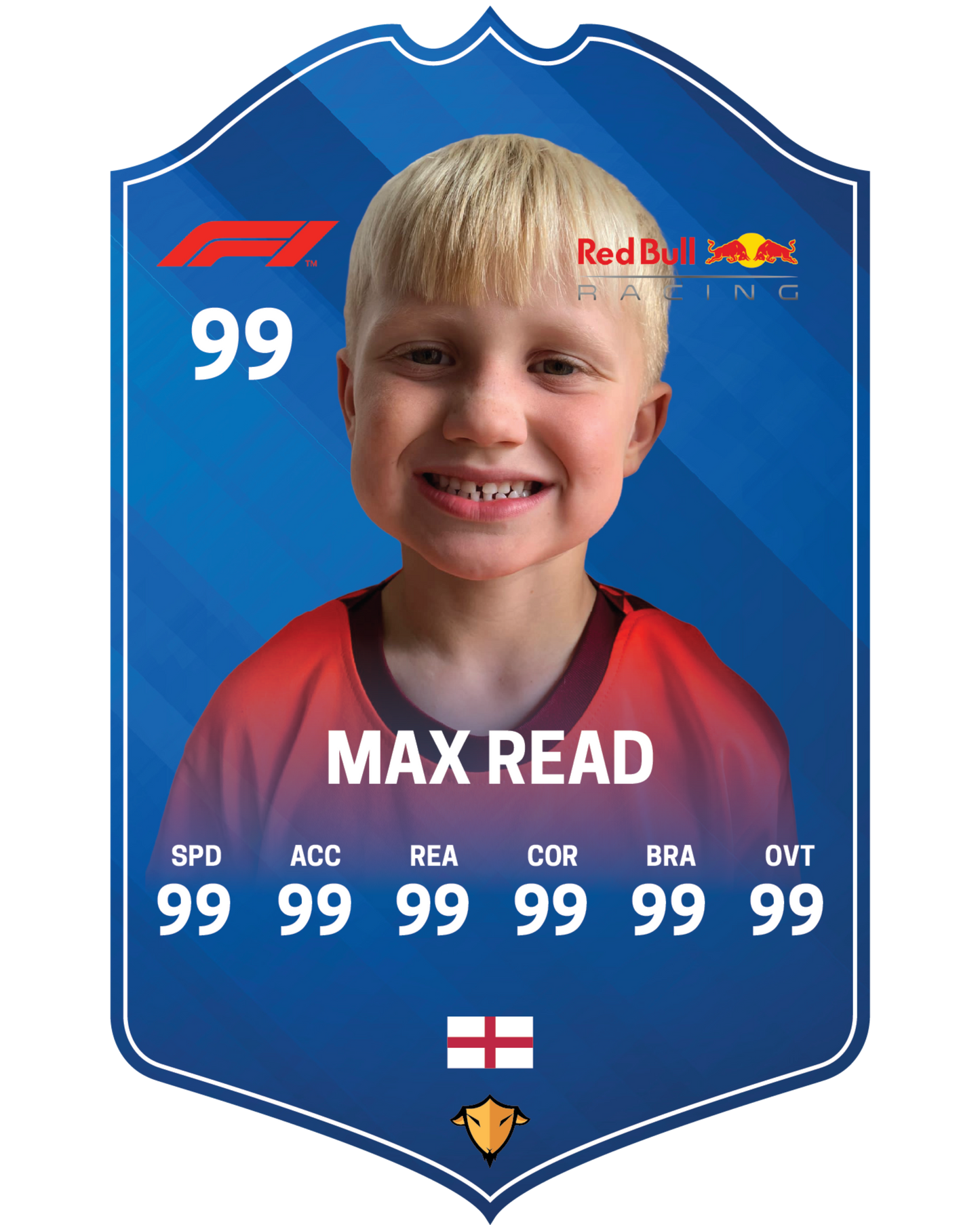 Red Bull F1 Card