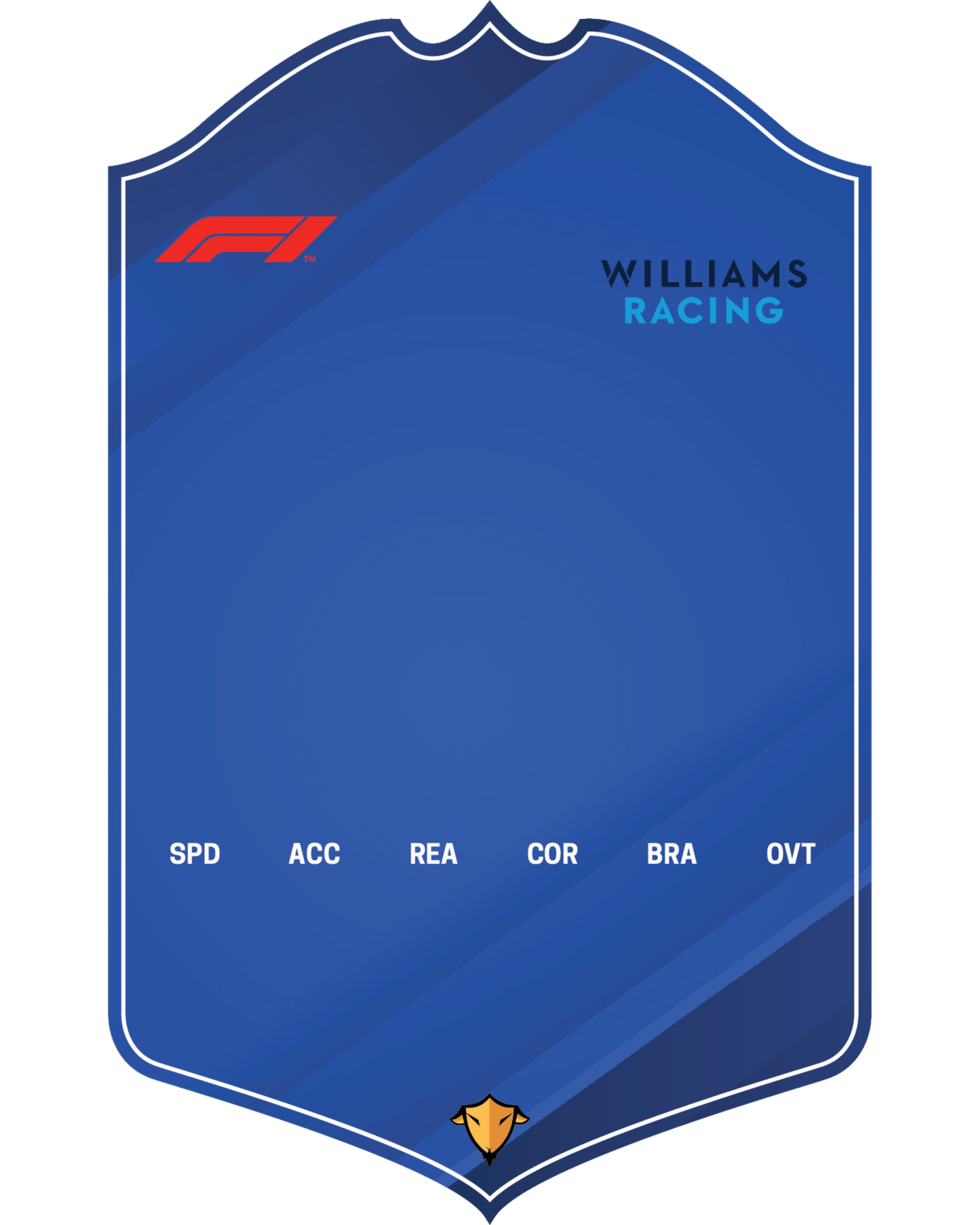 Williams F1 Card